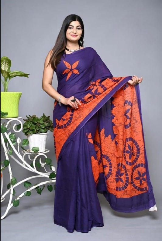 Bathik Saree
