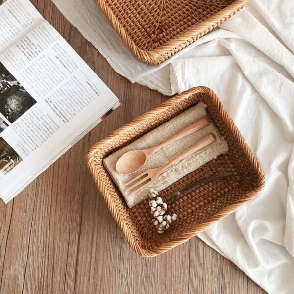 Handmade Rattan Storage Baskets – Eco-Friendly Organizer