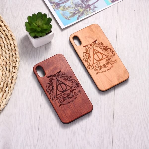 Wooden Phone Apple & Samsung