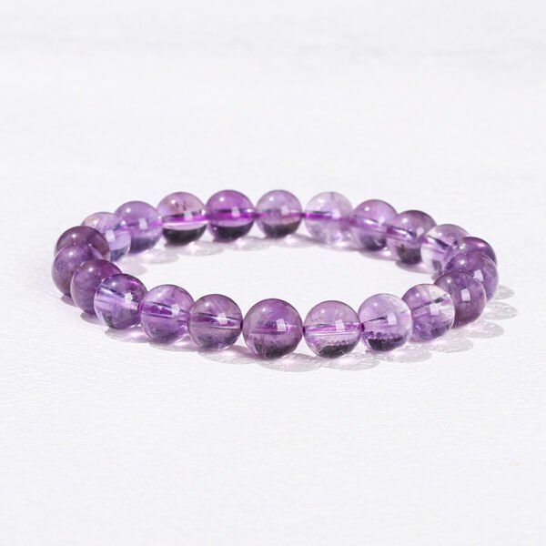 Natural Crystal Simple Single Circle Citrine Bracelet