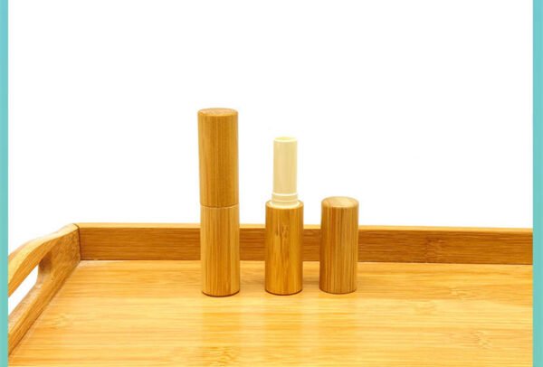 Bamboo Wooden Bamboo Lipstick Empty Tube